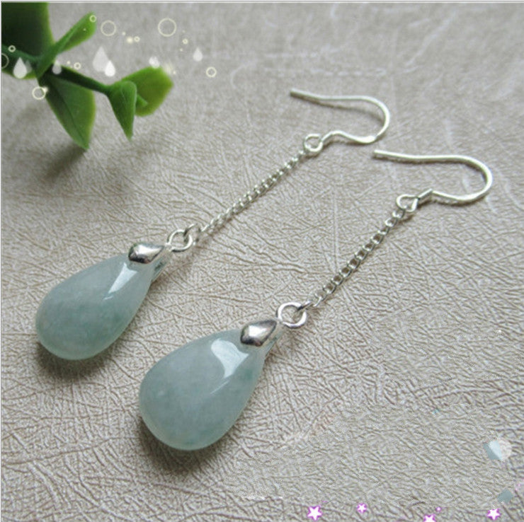 Jade jade earrings for women