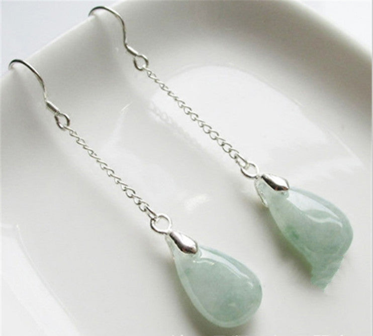 Jade jade earrings for women