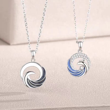 Phoenix Couple Necklace Male And Female Pair